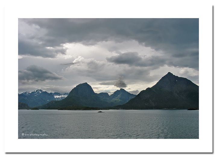 Lofoten - Blick auf Fiskebol